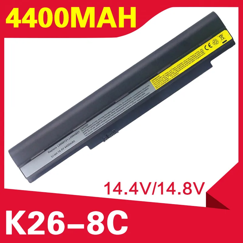 ApexWay 14,4 V 8 CELL 4400mAh аккумулятор для ноутбука Lenovo L09N4B21 L09N8Y21 E26 K26 K27 K29 серии L09M8Y21 L10M4E21