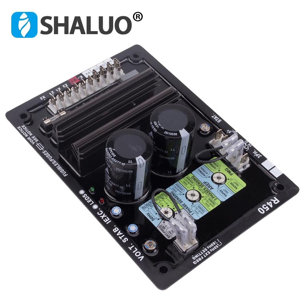 Высокое качество R450 AVR Автоматический регулятор напряжения Интегральная схема Leroy Somer стабилизатор ГЕНЕРАТОР ЗАПЧАСТИ