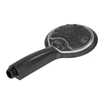 

Handheld 3 Color Light Digital real-time water Temperature Display Bathroom Shower Head