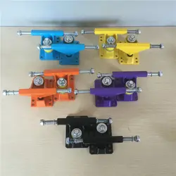 FISHBOARD Parts 3.25 inch peny board Trucks made by Aluminum with many color and good quality Trucks De Skate FISHBOARD Parts 3.25 inch peny board Trucks made by Aluminum with many color and good quality Trucks De Skate