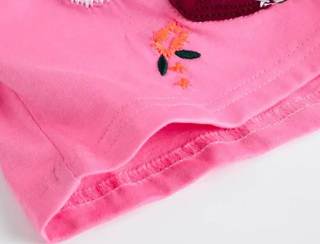 VIDMID Girl t-shirt big Girls tees shirts children blouse t-shirts big sale super quality kids summer clothes jacket rabbit pink 6