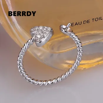 

Heart Ring Mountings, Ring Findings, Ring Jewelry Parts Fittings Charm Accessories Silver Jewellery