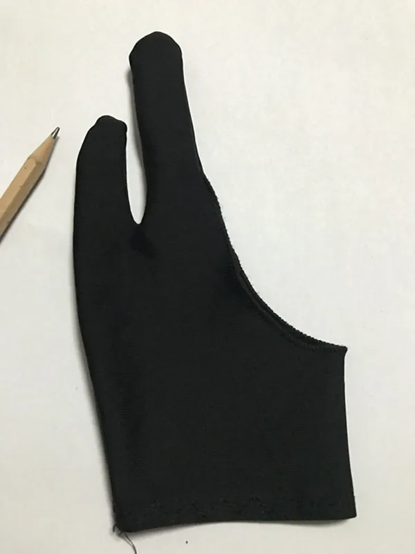 200pcs/lot Professional Design Artist Drawing Two Finger Glove For Graphics Drawing Pen Tablet Tracing Pad Anti fouling|Household Gloves| - AliExpress