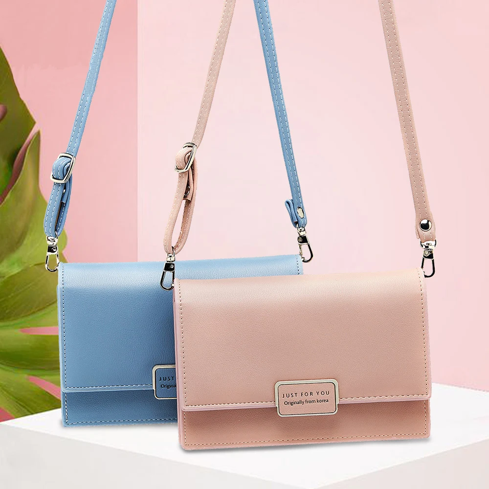 

Small Wallets School Girls Handbags Office Ladies Messenger Bags PU Leather Women Single Shoulder Bags & Crossbody Bags (JY402)