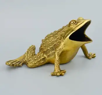 

YM 1015 Pure copper frog frog, Golden Toad