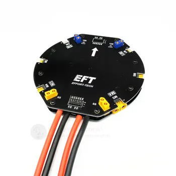 

EFT Power Distribution Management Module High Current PDB12S 480A for DIY agricultural spraying drone quad and hexa