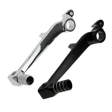 1 Stück Chrom/Schwarz Motorrad Aluminium Brems Klapppedal Hebel Für 2001-2005 SUZUKI GSXR600 750 1000 KTM motorrad Bremssattel