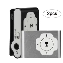 2 шт. Портативный мини USB MP3 плеер Поддержка микро SD карты памяти спорт музыкальный медиа модная куртка с надписью «Mini чистое аудио MP3 Беспроводной