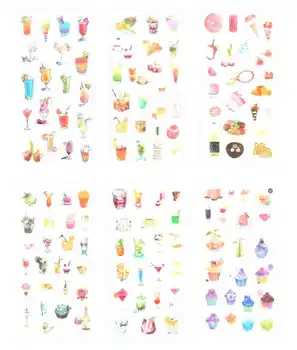 

Afternoon tea diy decorative sticker(1lot=10packs)