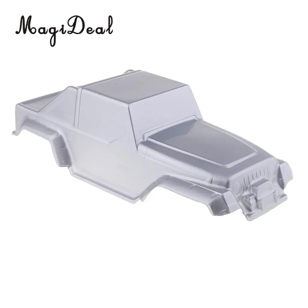 MagiDeal 1/10 Durable Plastic Body Shell 250mm Wheelbase for Axial SCX10 D90 RC Truck Jeep Models