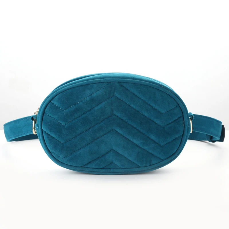 

waist pack for Women female New Waist bag Women Round Belt Bag Luxury Brand New Fashion designer High Quality corduroy chest bag