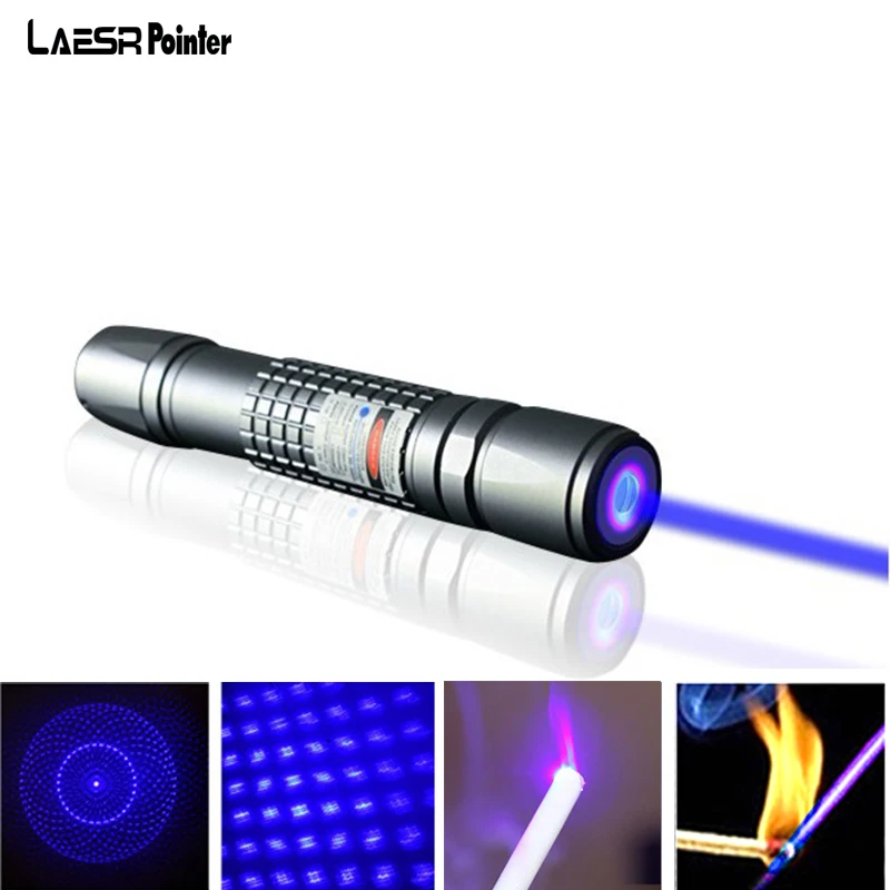 Powerful Lasers Sight Rifle Scope Riflescope CNC Blue Laser Pointer