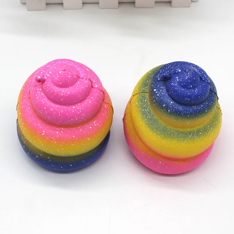  New Slow Rising Squishy Toys simulation Starry sky Stool PU Relieves Stress Anxiety Funny Anti-stress Hight Quality  (3)