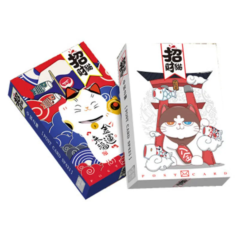 Горячая 36 листов/Набор Kawaii Cat открытка поздравительная открытка открытки сообщения стиль случайный YLM9887