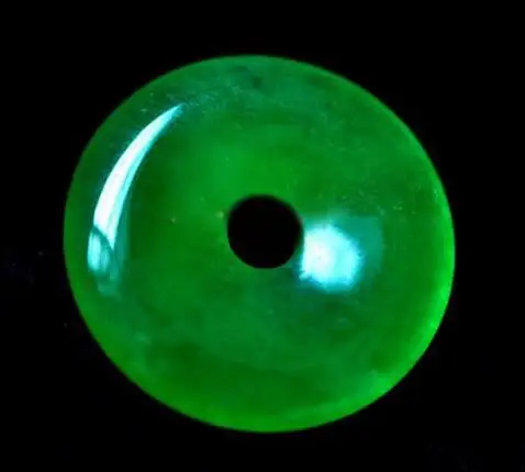 FREE SHIPPING Nice Chinese Rich Green Grade Jadeite Necklaces Amulet pendant | Украшения и аксессуары