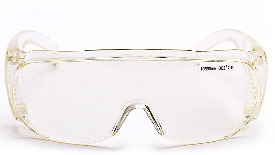 High quality CO2 laser protection glasses, safety goggles of 10600 nm