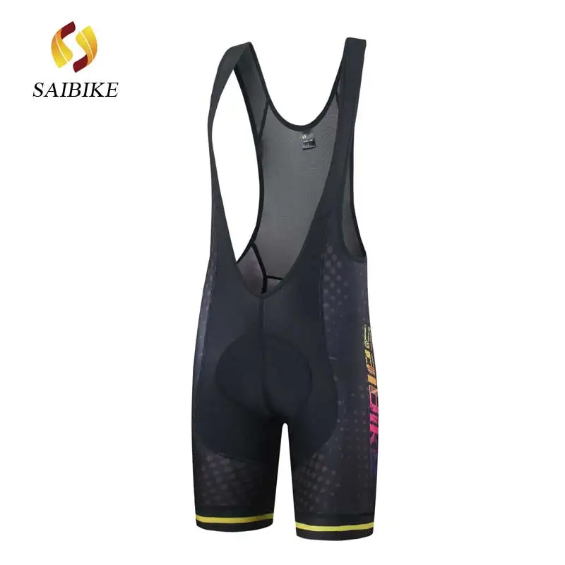 SaiBike Culotte Ciclismo мужские летние брюки Ciclista Tirantes Triathlon Pantalon Hombre одежда для горного велосипеда велосипедные шорты - Цвет: s1645bp