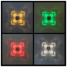 Креативный светодиодный коридор прохода бар KTV интернет крыльцо кафе фон настенный Цветной световой эффект алюминиевый прожектор