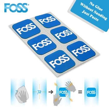 

FOSS 6PCS/Set Bicycle Tire Patch MTB Road Bike Tube Repair Pad Tools Inner Tube No Need Glue Tyre Patch Bicycle Repair Tools