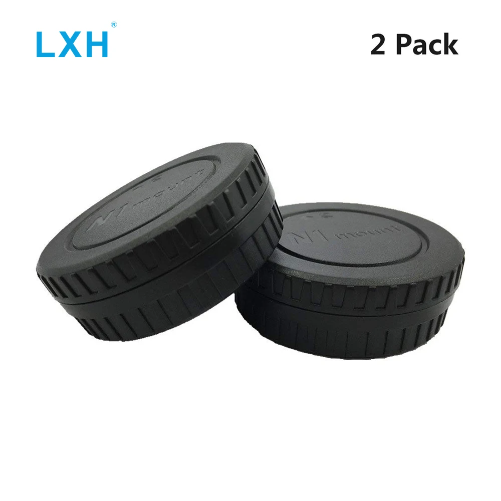 LXH LC-N1 Черная передняя крышка для камеры+ задняя крышка для объектива Комплект для Nikon N1-Mount Nikon 1 N1 J1 J2 J3 J4 V1 V2 V3 S1 S2 AW1