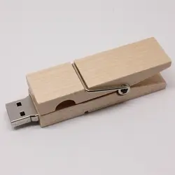 Деревянный зажим USB флешка 8 ГБ 16 ГБ 32 ГБ 64 ГБ накопитель Подарочный диск на ключ флешки 2 ТБ накопитель 32 ГБ пройти H2testw реального Ёмкость