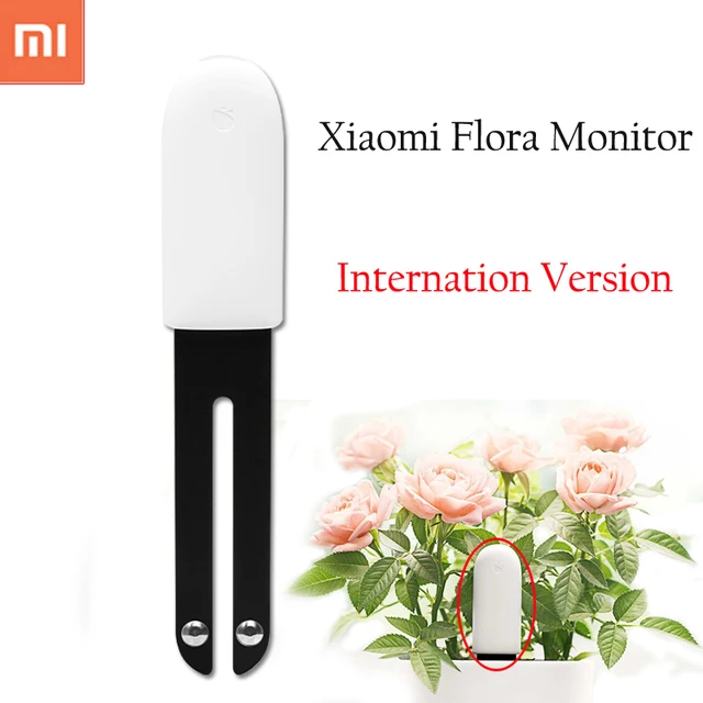 5Pcs/lot Xiaomi Mi Flora Monitor International Version Digital Plants Grass Flower Care Soil Water Light Smart Tester Sensor