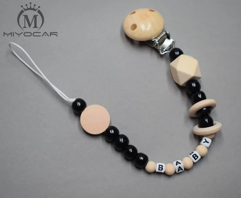 MIYOCAR lovely 2pcs stroller toy and pacifier clip set toy chain for pram stroller mobile rattle for baby dummy clip
