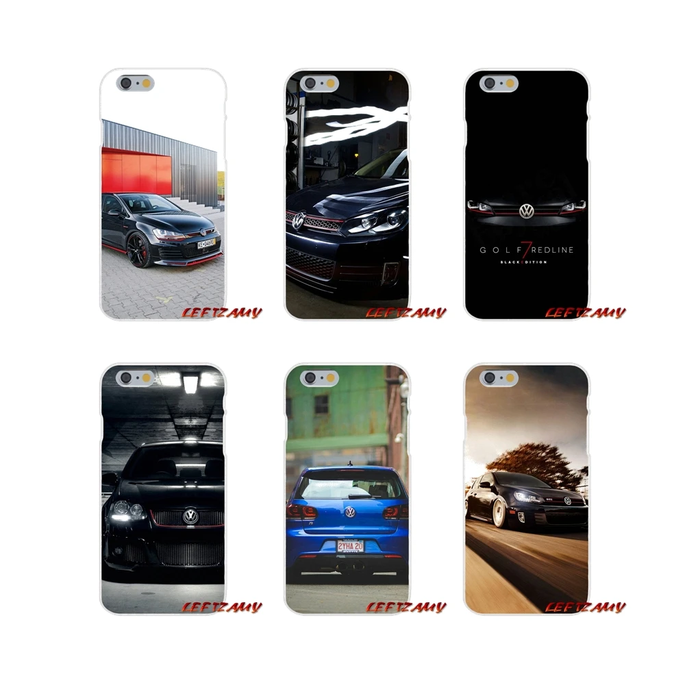 

Vw Volkswagen Golf For iPhone X XR XS MAX 4 4S 5 5S 5C SE 6 6S 7 8 Plus ipod touch 5 6 Accessories Phone Shell Covers