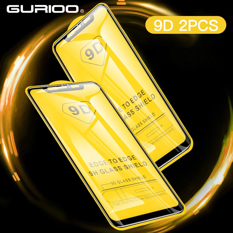 

2 PCS 9D Tempered Glass For Xiaomi Redmi Max 2 3 4 Pro Protective Glass Film For Xiaomi Redmi K20 Pro 7A 7 Pro Y2 Y3 Protector