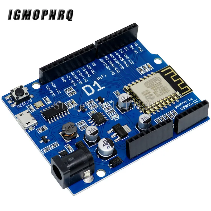 ESP-12E WeMos D1 UNO R3 CH340 CH340G WiFi макетная плата на основе ESP8266 щит Умная Электронная
