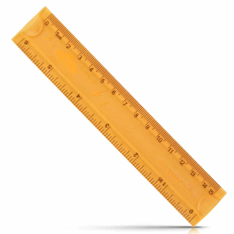 

DL Effective 6205 candy color tape ruler elastic material ruler 15CM student supplies color tape Stationery office supplies for