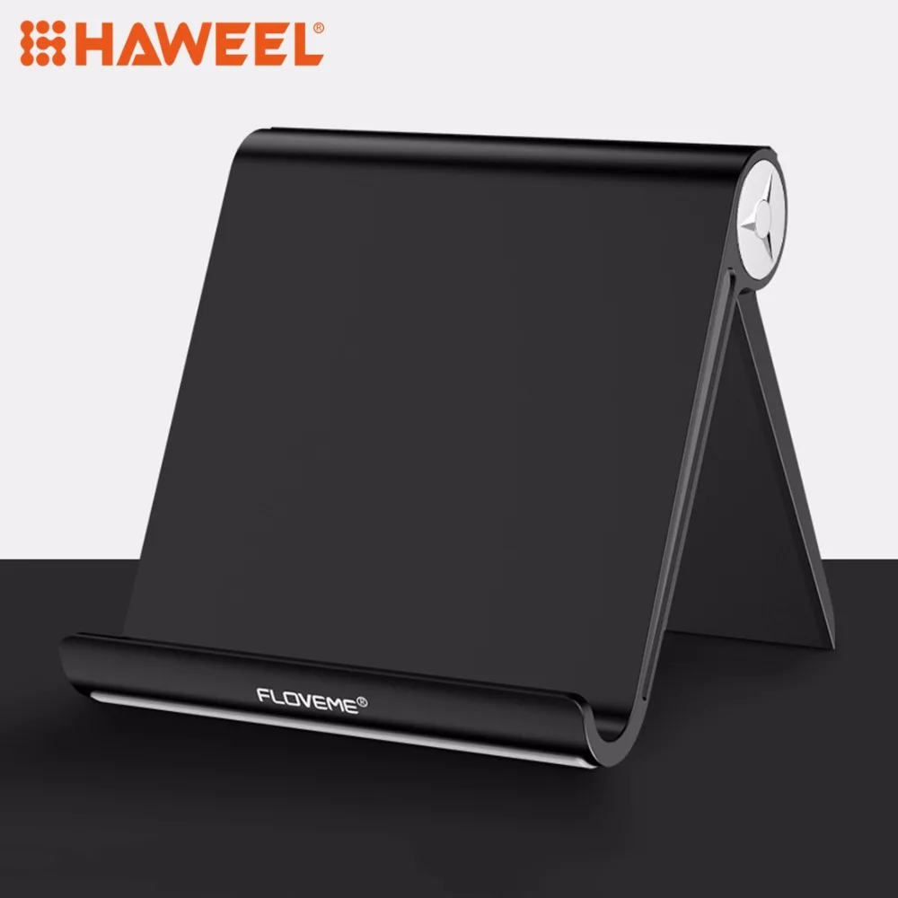 

HAWEEL 0-100 Degree Swivel Adjustable ABS Stand Desktop Phone Holder For iPad, iPhone, Xiaomi,Sony, and and other Mobile Phone