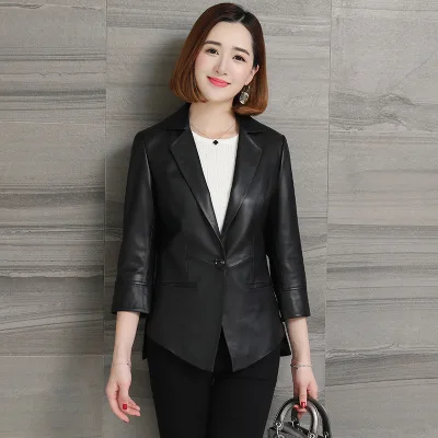 

2018 New Fashion Genuine Sheep Leather Jacket H45