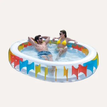 

Inflatable swimming pool home thickening cushion inflatable fishing pool children's play pool adult family bathtub