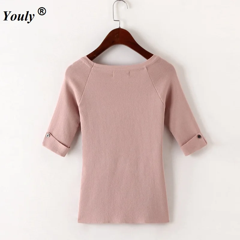 Pullover Sweater Ice Cotton knit Tops women 2022 Autumn Casual Tees Shirt ladies Round Neck slim winter Bottoming tops