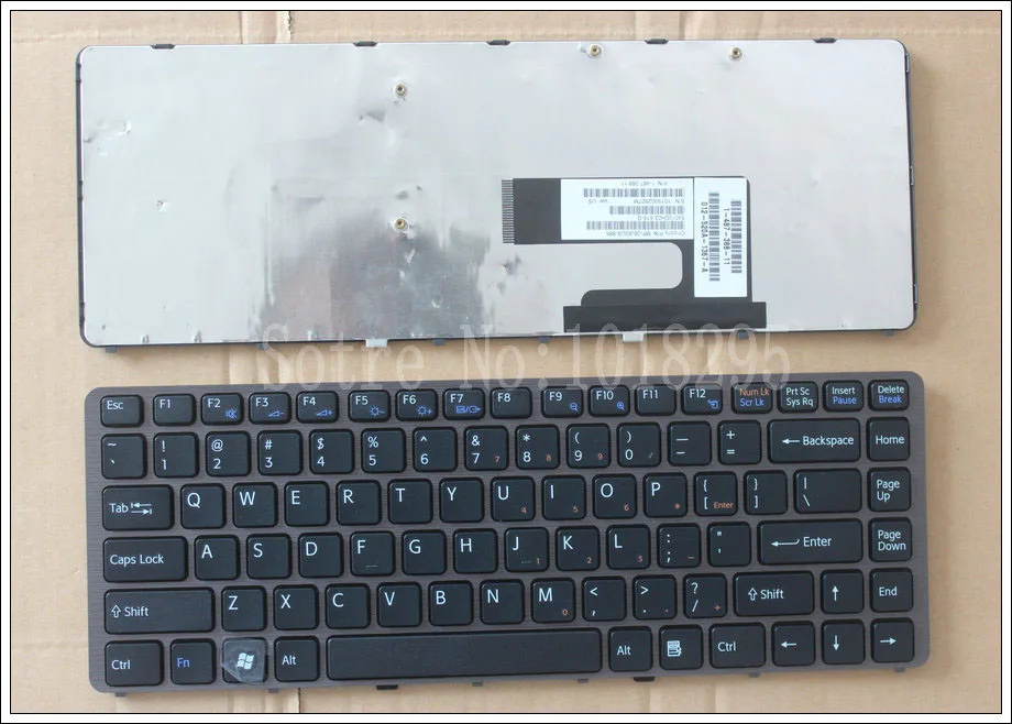 

NEW FOR SONY Vaio VGN-NW380F, VGN-NW380F/B, VGN-NW380F/S, VGN-NW380F/T US laptop Keyboard with frame