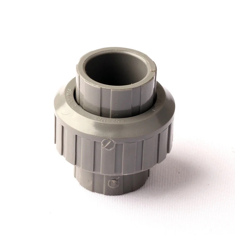 

Inner Diameter 25mm UPVC Union Pipe Quick Connector High Quality Plastic Removable Garden Irrigation Water Pipe Fittings Joint