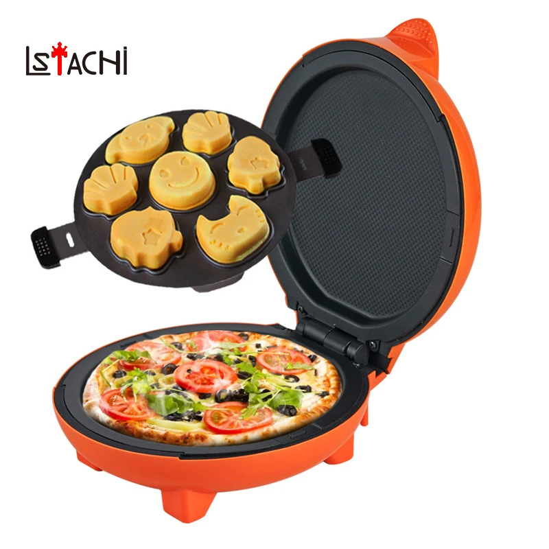 

LSTACHi Multi-Functional Bread Maker Mini Household Cartoon Cake Machine Cooking 220V Electric Pancake Maker Electric Grill