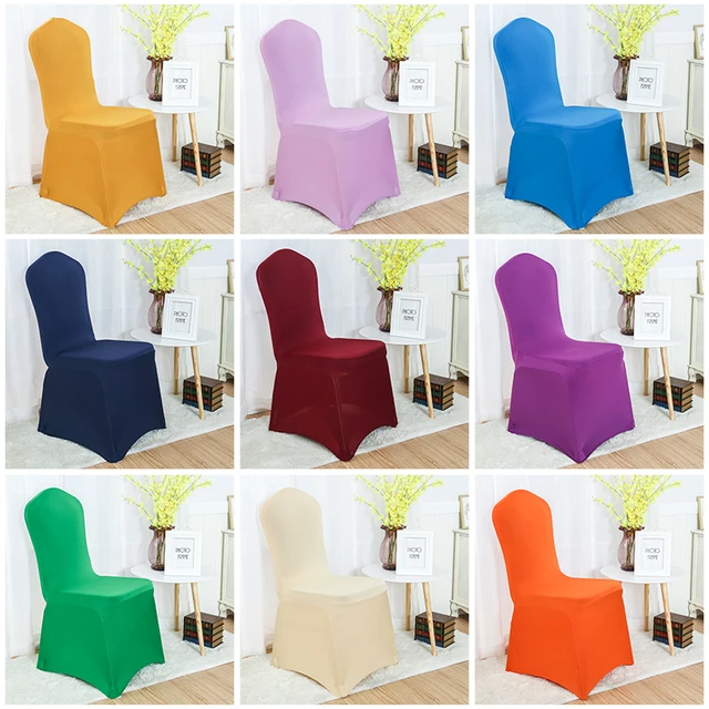 24 Colours chair covers spandex chair covers china universal lycra
