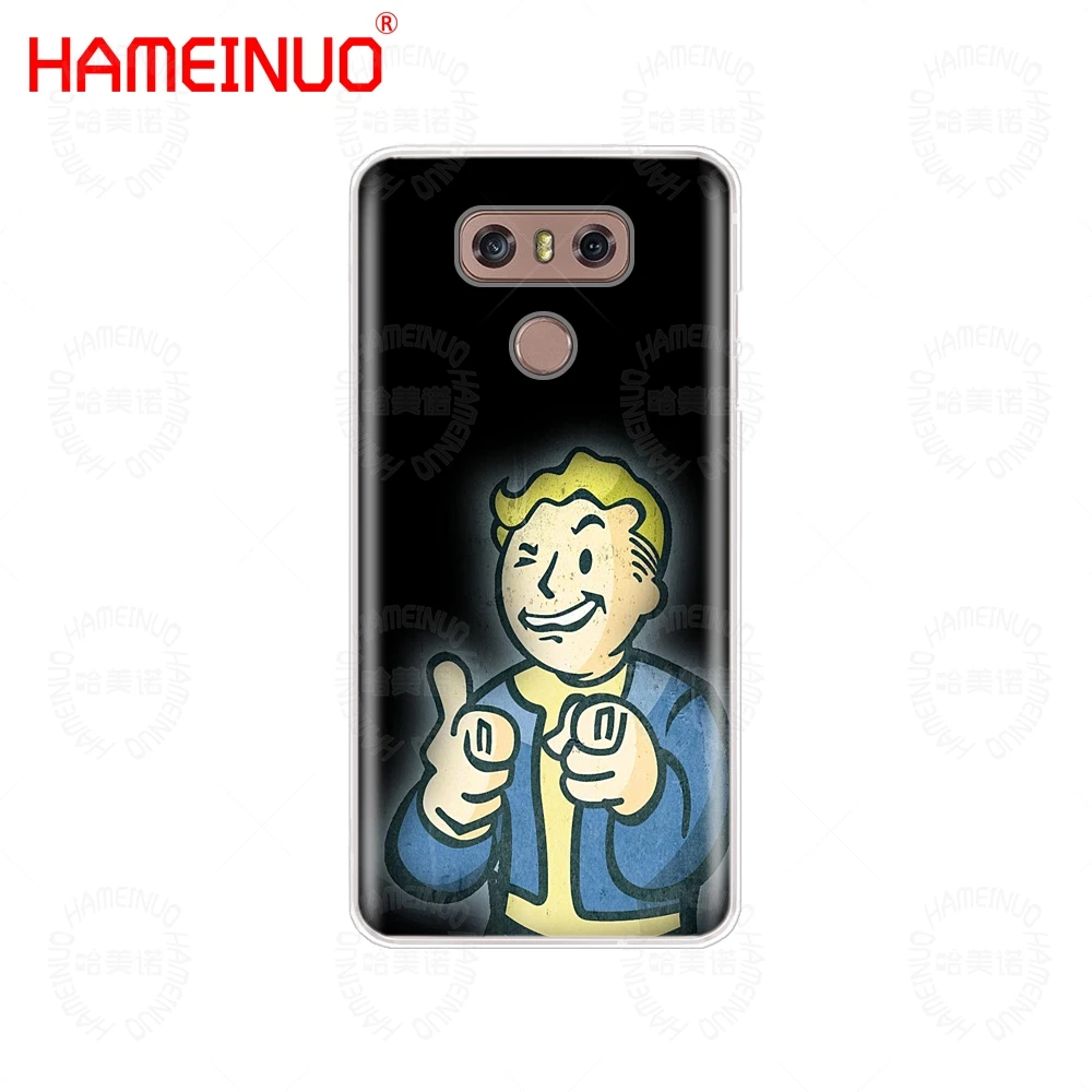 HAMEINUO Black Isle Studios игра Fallout чехол телефона для LG G7 Q6 G6 мини G5 K10 K4 K8 X POWER 2 V20 V30 - Цвет: 61513