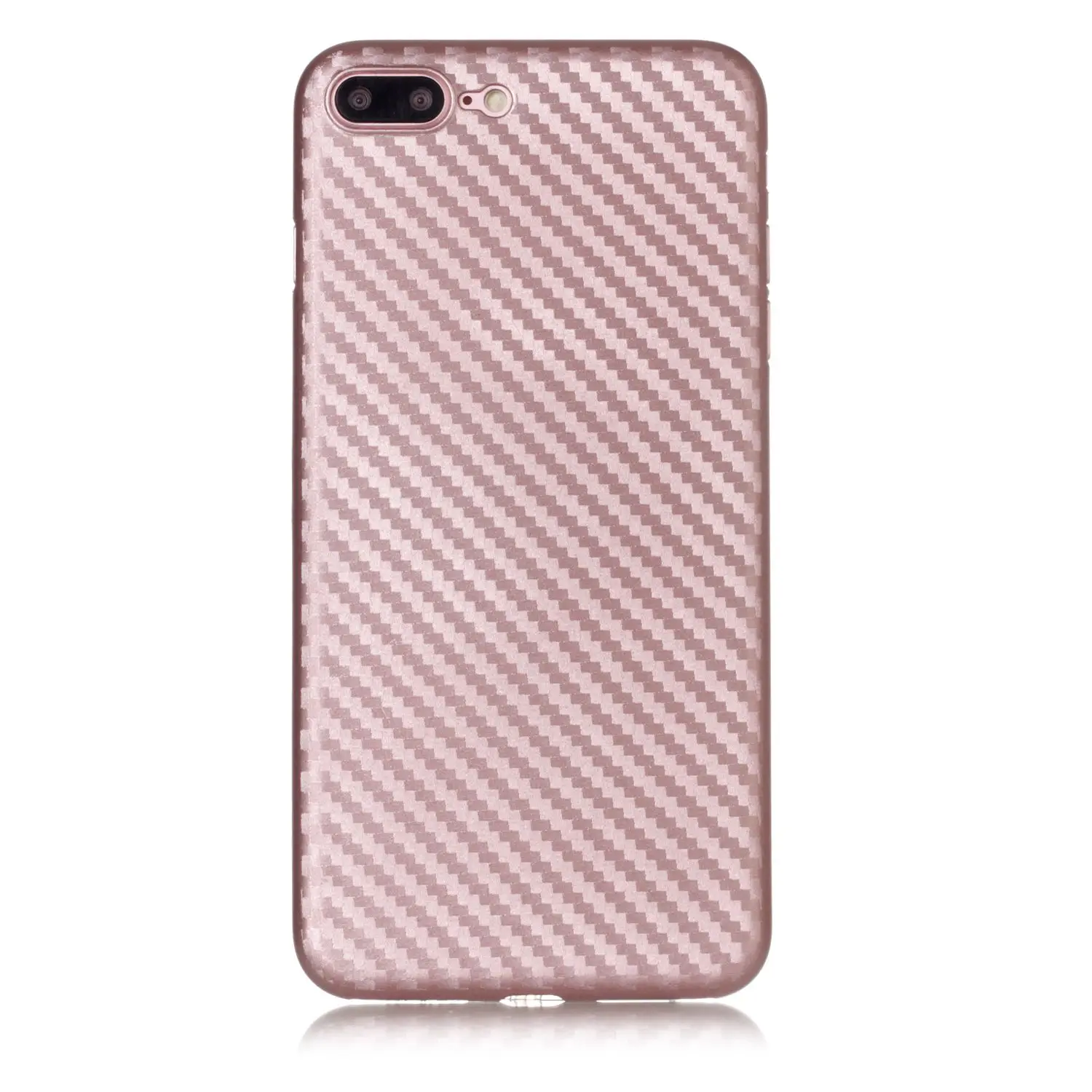 Карбоновый чехол для Apple iPhoneX 6 S 7 iPhone8 мягкие Пластик iPhone6 6splus 8 плюс Чехол Гибкий