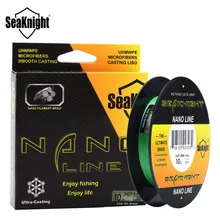 Seaknight NANO 300 m 4 ipliklerini örgülü olta s PE multifilament olta 4lb 6lb 8lb 10lb çapı 0.07-0.12mm
