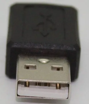 200 шт/партия USB A штекер для Micro USB B Женский кабель для передачи данных переходник, конвертер