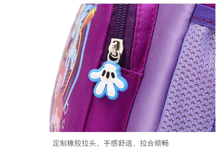 Disney Человек-паук рюкзак в детский сад школьная сумка замороженная Эльза Мультфильм Детская сумка от 2 до 5 лет мальчик девочка путешествия рюкзак сумка
