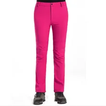 Флисовые мягкие брюки оболочки теплые брюки водонепроницаемые брюки для горного туризма