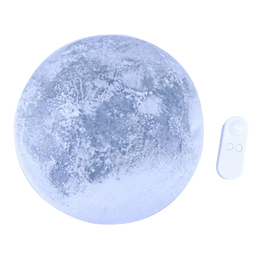 Remote Control LED Healing Moon Wall Ceiling Night Lamp Gifts Romantic