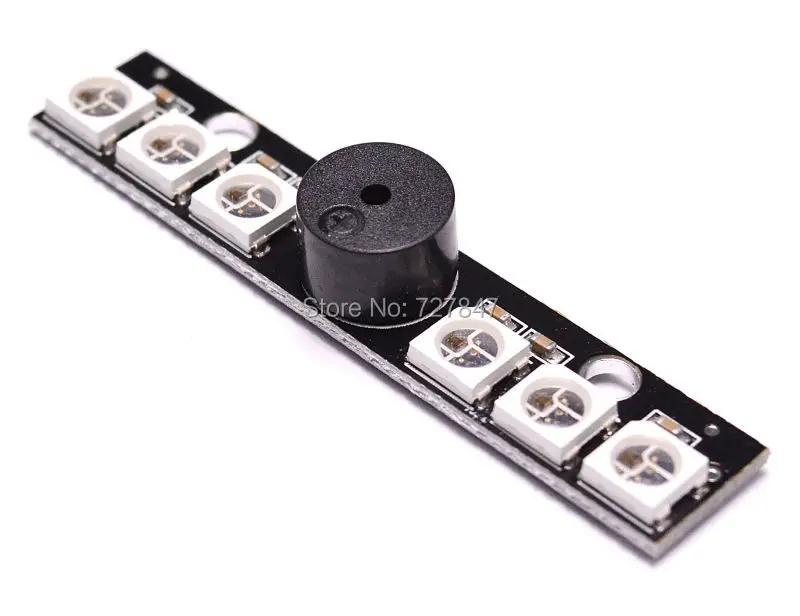 2 in 1 WS2812B LED RGB /& 5V Active Buzzer Flight Controller FPV NAZE32 Skyline32