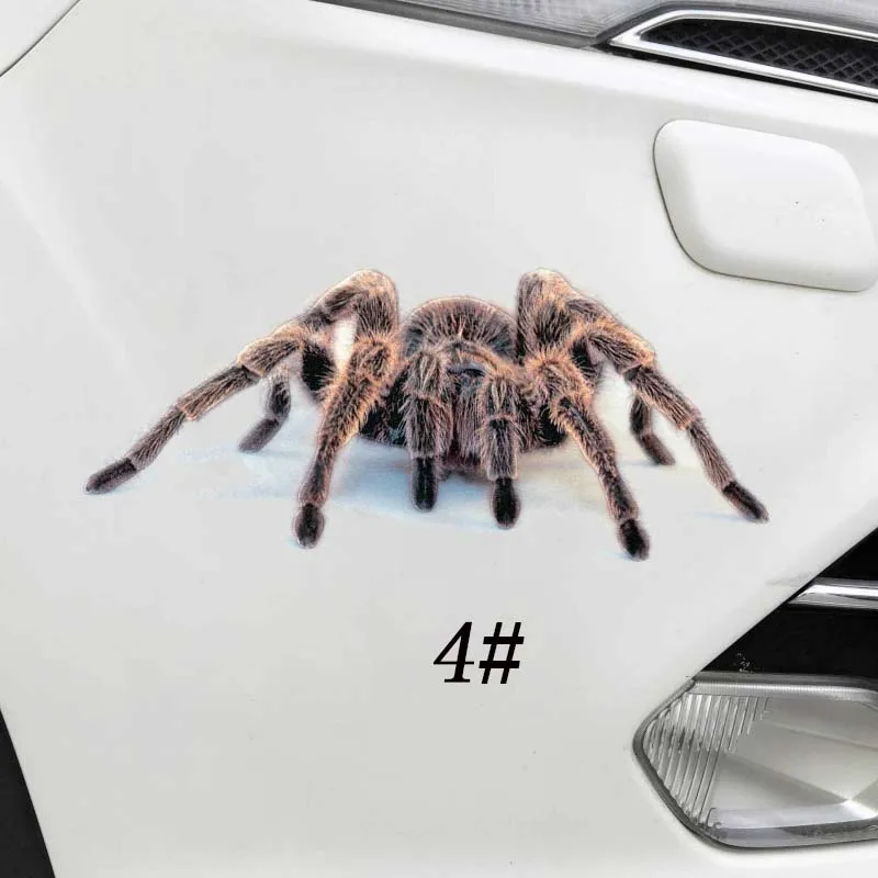 Реалистичная 3D Автомобильная наклейка Имитация животных бампер s для паука