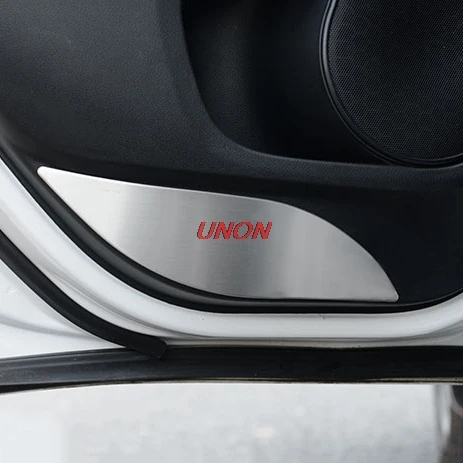 Нержавеющая сталь двери Анти Удар коврик защиты пыли r для Honda вариабельности сердечного ритма HR-V стайлинга автомобилей