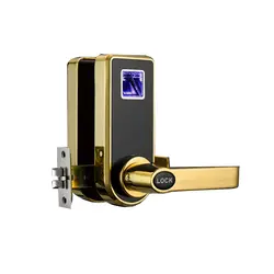 Бесплатная доставка биометрических Электрический дверной замок цифровой Smart отпечатков пальцев, 2 Ключи, электронные интеллектуальные